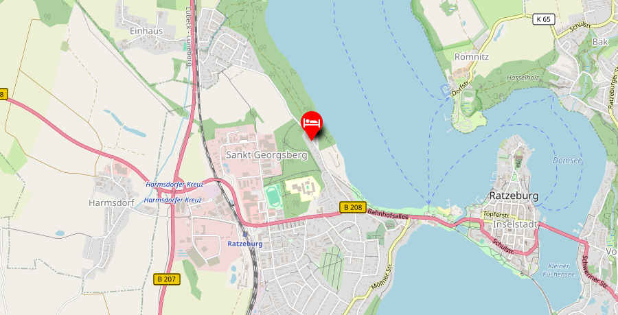 Anfahrt nach Ratzeburg